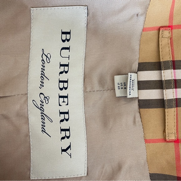 Burberry Check Trench Coat - Picture 15 of 16